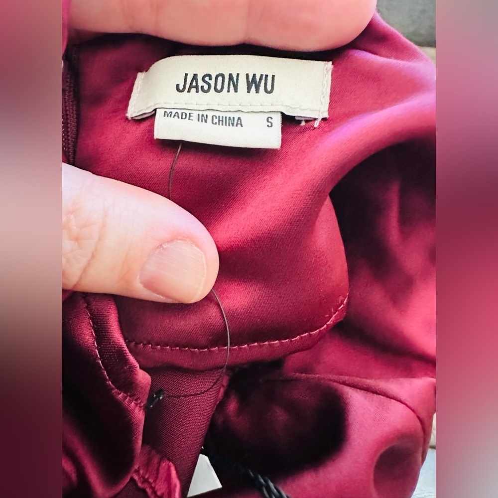 Jason Wu Elegant Midi Slip Dress - Picture 11 of 12